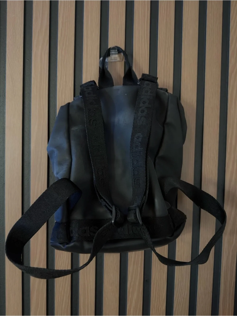 adidas Black Compact Women's Backpack - Picture 3 of 6